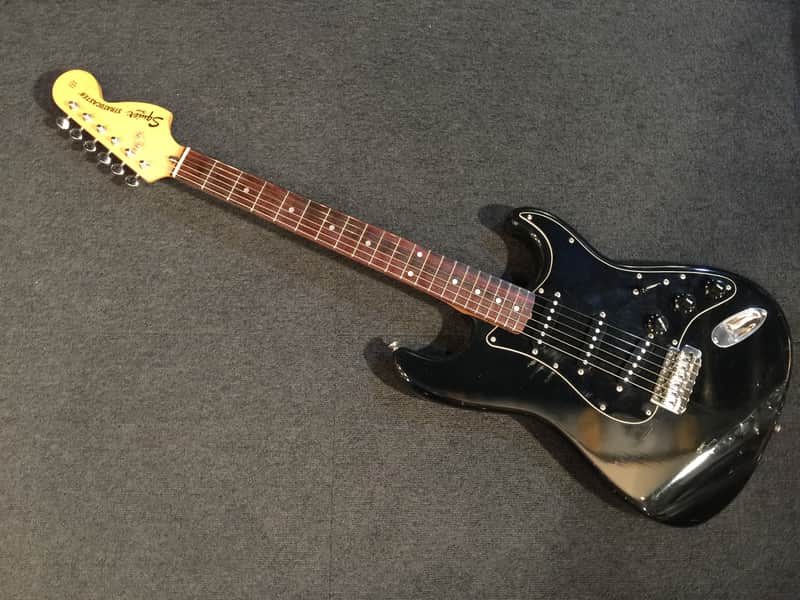 No.040923 SQ Serial F/J Squier CST-398 BLK/R MADE IN JAPAN EX- - FUJIGEN INC. image 1