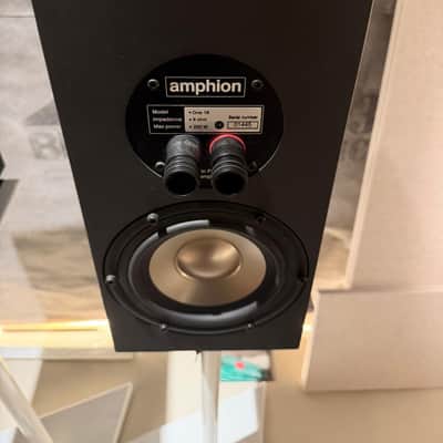 Amphion One18 Passive Studio Monitors - Pair 2016 - Present - Black image 6