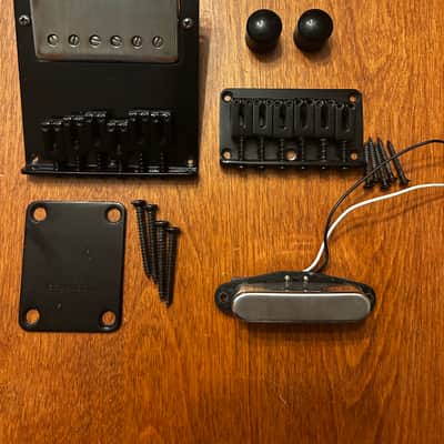 Squire Telecaster hardware Squire 90’s - 2000’s - Black image 14