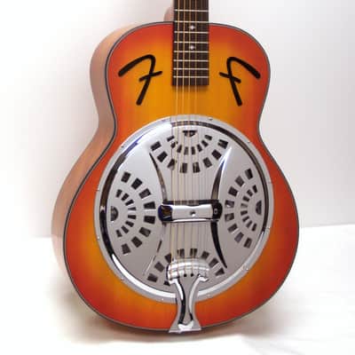 Fender FR-50 Round Neck Resonator Acoustic Guitar - Sunburst image 1