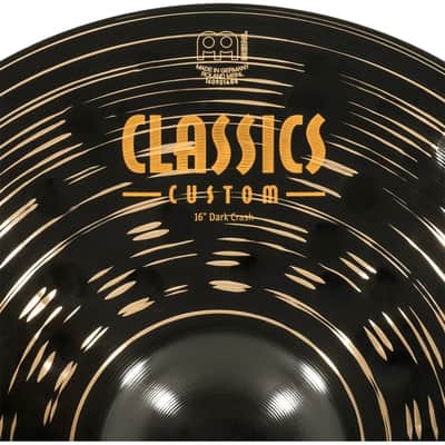 Meinl CLASSICS CUSTOM DARK 16" DARK CRASH image 5