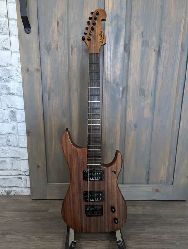 RARE 2002 WASHBURN NX6 USA CUSTOM SHOP PADUAK EBONY HARDTAIL | Reverb