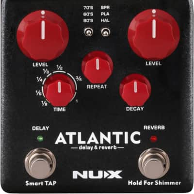 NUX Atlantic Delay/Reverb Effects Pedal image 1