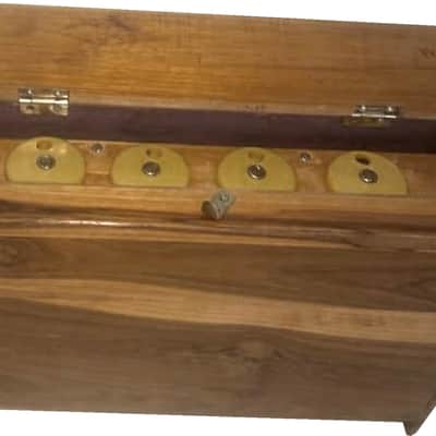 Classic Top Controls Indian Shruti Box, Full Teak Wood, 440 Hz, Easiest Instrument to Use, See Video. USA TARIFF INCLUDED image 2