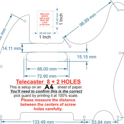 Magic Telecaster Pickguard Silver SET-of-2 w Control Plate Holographic Circles Made from Steel Tele Pickguard for Fender image 10
