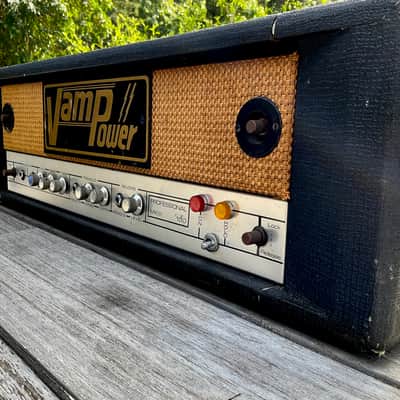 VINTAGE VAMP "VAMPOWER" MK III "AUDIO-PACK" 100 WATT - ALL ORIGINAL - EARLY 70'S - RARE - MADE IN UK image 9