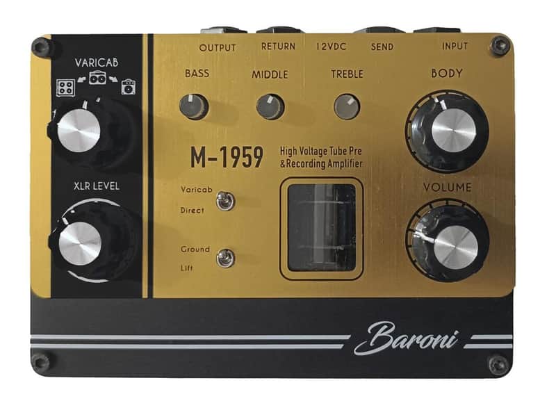 Baroni M-1959 Tube Preamp / D.I. Recording Amp (Marshall JMP) image 1