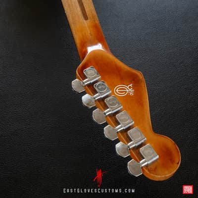 Fender Stratocaster Shell Pink Heavy Aged Relic by East Gloves Customs image 16