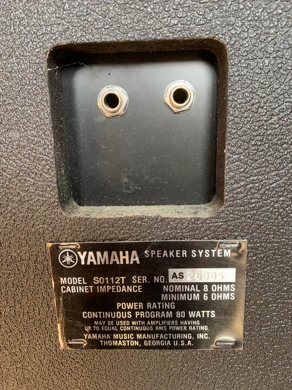 Yamaha S0112T Speaker Pair 1x12” 1x10” 4-horns | Reverb