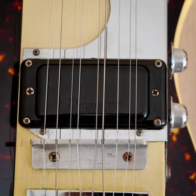 1967 Mosrite Melobar Walt Smith Electric Lap Steel Guitar White, 100% Original w/ Case image 7