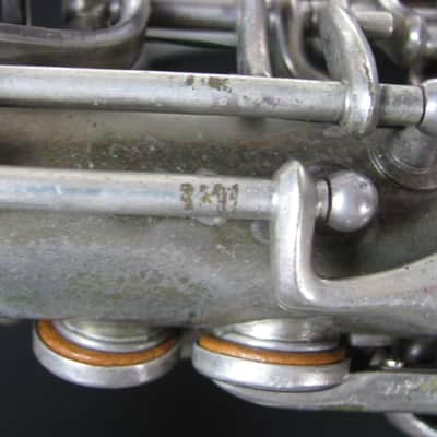 Conn Alto Sax, Vintage, Silverplate ?? 1924/25 ?? Silver image 19
