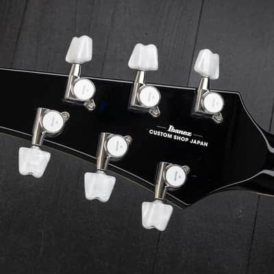 Ibanez PS3CM Paul Stanley Signature - Black Cracked Mirror image 9