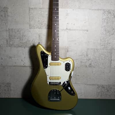 Fender Jaguar JG66-RC 1994 Shoreline Gold Matching Headstock MIJ Japan image 1