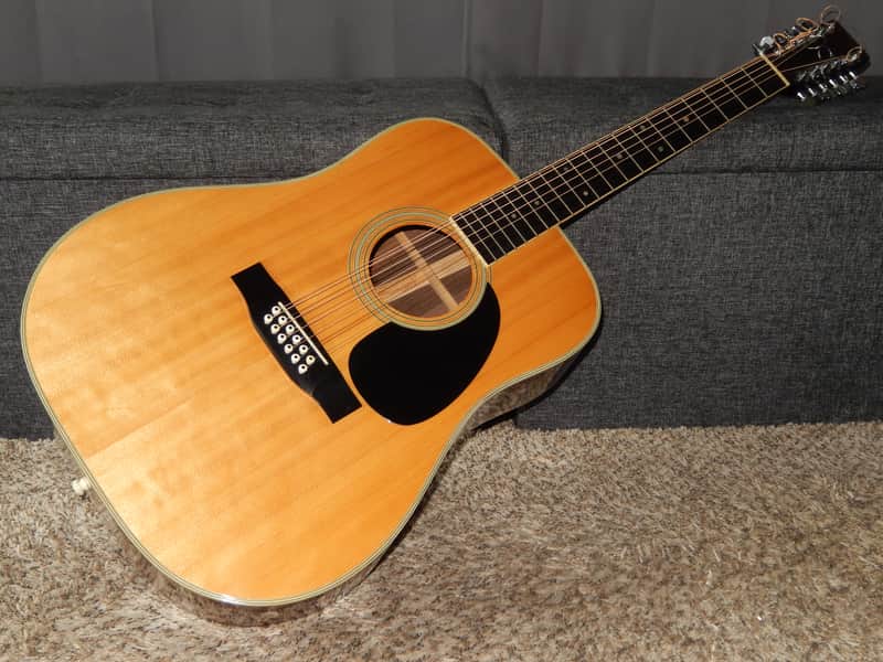 R.MATSUOKA'S - ARIA D80 1979 - MAGNIFICENT - MARTIN D35 STYLE - 12STRINGS ACOUSTIC GUITAR image 1