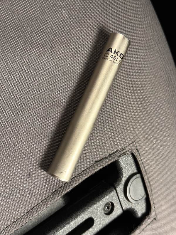 AKG C451E microphone body preamp image 1