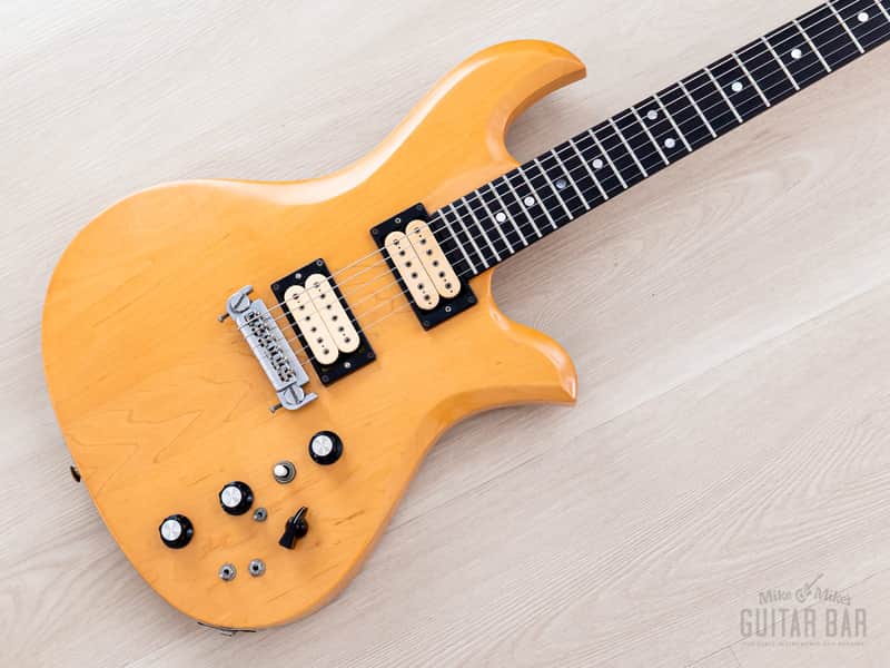 1980 Aria Pro II EG-1400 Eagle Vintage Neck Through Guitar, Near-Mint w/ DiMarzio & Case, Japan image 1