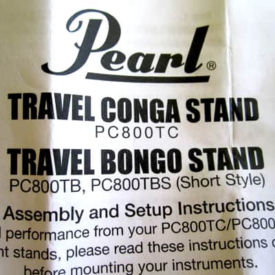 Pearl Travel Conga Bongo Stand Tools Wrench & Allen Key image 3