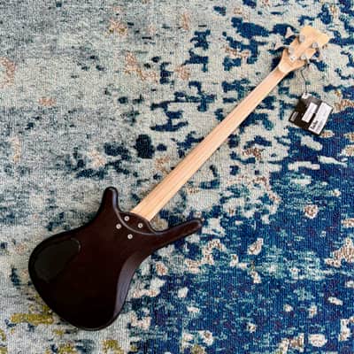 Warwick WRB1584 03EA ASH FRX, RockBass Corvette Taranis, 4-String Bass with BEAD Tuning, Nirvana Black Transparent Satin RB J 570283-25 (Get the Low Notes of a 5-String Bass with the Playability and Weight of a 4-String!) image 2
