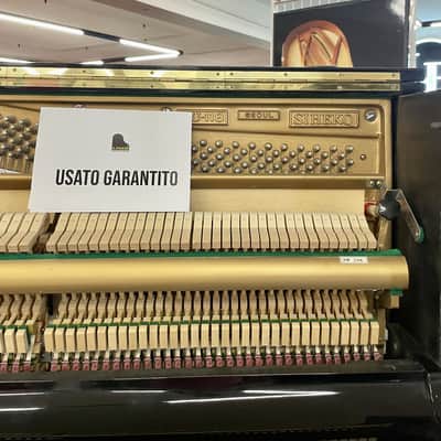 SIHEKO PIANOFORTE VERTICALE MOD. SU118 NERO image 7