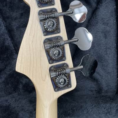 2020 Fender Aerodyne Jazz Bass 2020 MIJ Black 4-String Made in Japan w Hard Case & Strap Excellent image 12