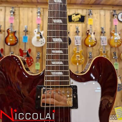 Epiphone Noel Gallagher Riviera, Dark Wine Red image 7