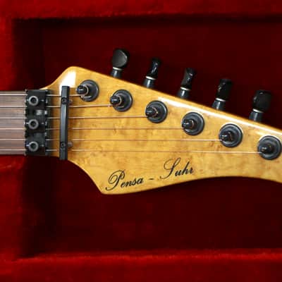 Pensa Suhr Custom Built 1987 Gloss Wine Red image 5