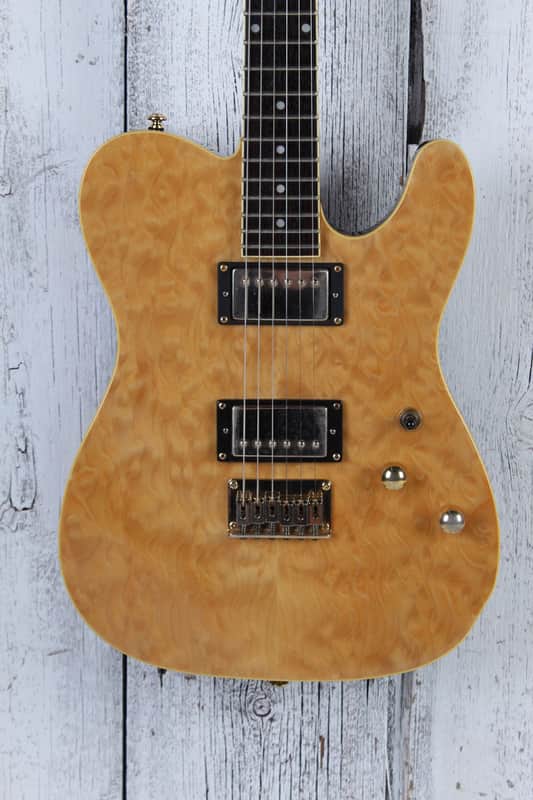 Schecter 2002 Diamond Series PT Elite Electric Guitar Vintage Natural Gloss image 1