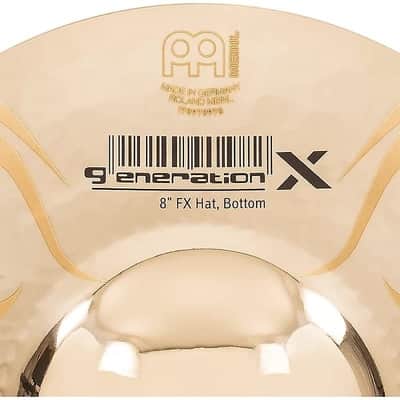 Meinl Generation X GX-8FXH 8" FX Hat, pair (w/ Video Demo) image 10