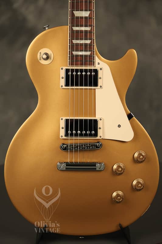 2025 Gibson Les Paul Studio Metallic Goldtop GC Exclusive image 1