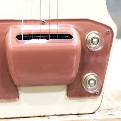 Gibson BR-9 Steel Guitar Beige / Cremora Brown 22.5" Scale Steel Guitar w/Case image 5