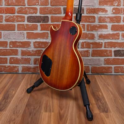 Gibson Les Paul Custom Plain Maple Top Cherry Sunburst 1975 w/OHSC (Refret/Mods) image 8