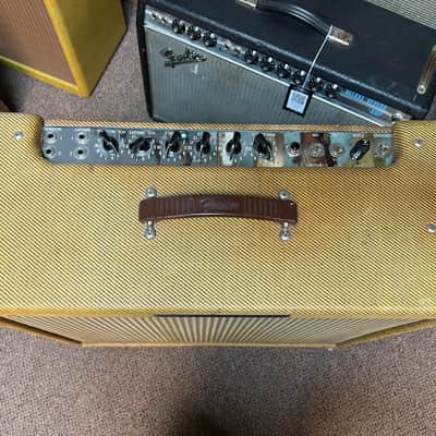 1959 1960 Tweed Fender 5F6-A Bassman 4x10 Combo Amp image 3