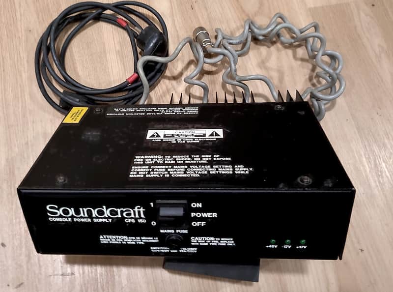Soundcraft CPS150 パワーサプライ Soundcraft cps 150 Regulated