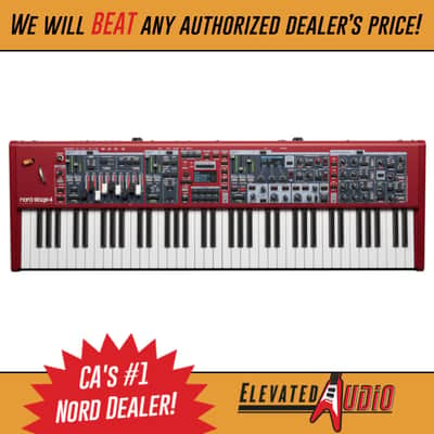 Nord Stage 4 HA73 73-Key Hammer Action Digital Piano, Brand NEW. Buy from CA's #1 Dealer !! image 2