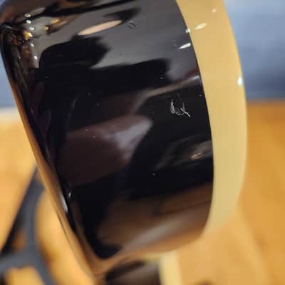 Peavey EVH Wolfgang Stop-Bar Tailpiece Transparent Amber Peavey Case image 11