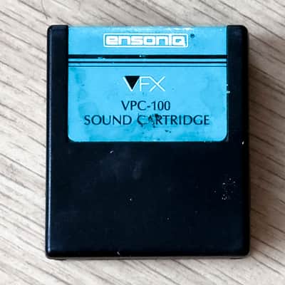 Ensoniq VFX Sound ROM Data Cartridge // VRC-100