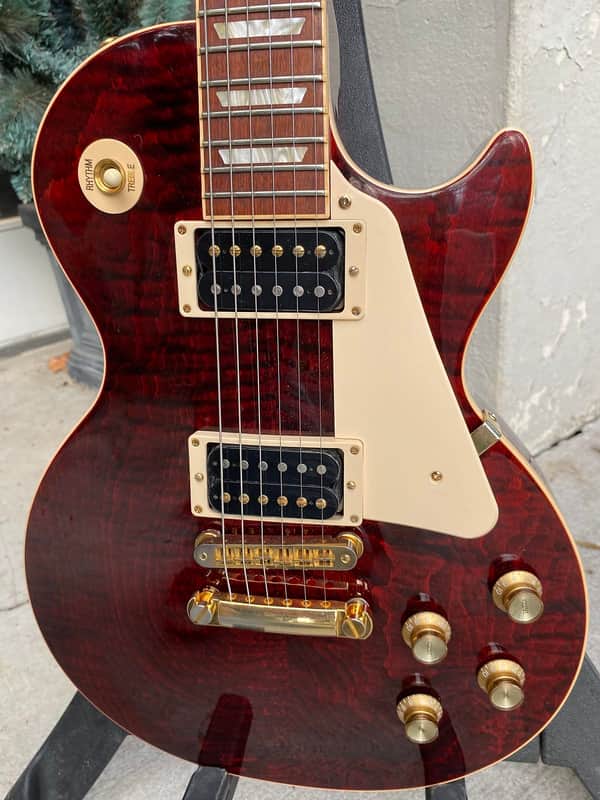 Gibson Les Paul Signature T with Manual Tuners 2013 - Wine Red image 1