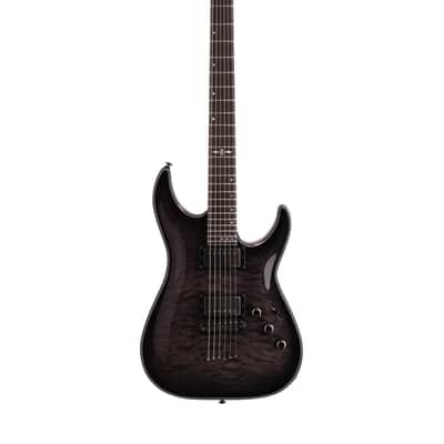 Schecter Hellraiser Hybrid C1 Trans Black Burst image 2