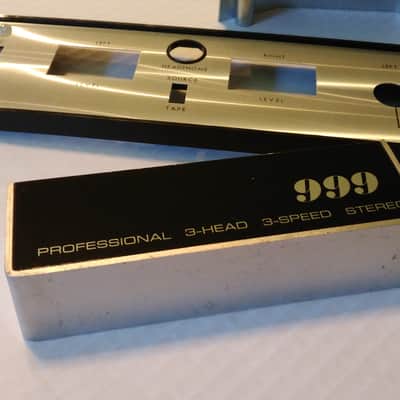 Realistic 999 Metal Faceplate Covers (Reel to Reel Tape Player by Radio Shack) image 4