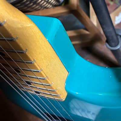 Peavey Patriot 1 humbucker made in the USA 1980’s - Seafoam Green image 10