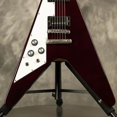 Left handed Gibson Flying V 2018 Aged Cherry image 1