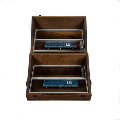 Synthrotek Wooden Eurorack Case 12U Owned by Modest Mouse image 3