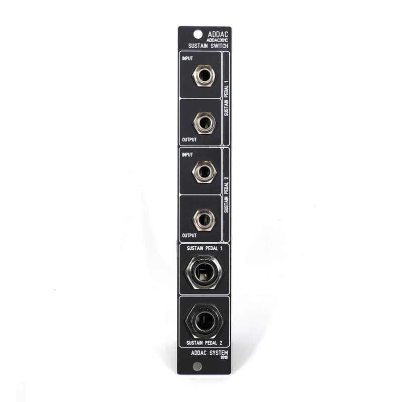 ADDAC System 301C Dual Sustain Pedal Switcher image 1