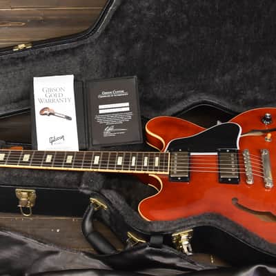 Gibson ES-335 60’s Reissue with Block Inlays 2012 Antique Cherry 1960 RI ES 335 image 1