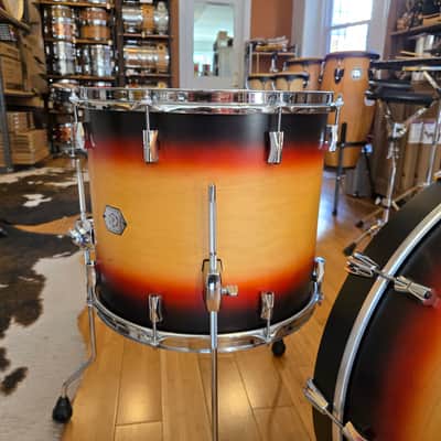 Drum Kits - Noble & Cooley 16x22 8x13 14x16 Horizon Series Drum Kit (Vintage Sunburst Satin) image 9