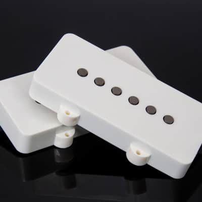 Seymour Duncan Jazzmaster Silencer Hot pickup set - parchment image 2
