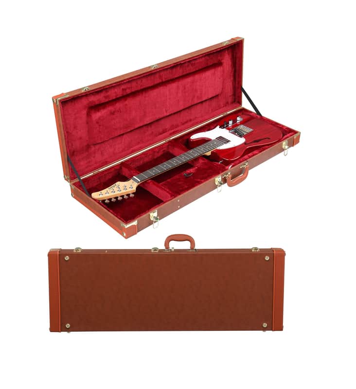 🎸Electric Guitar Hard Case Made with a Plush interior🎸 (Fender Telecaster & Stratocaster, Gibson Les Paul & SG, Ibanez) imagen 1