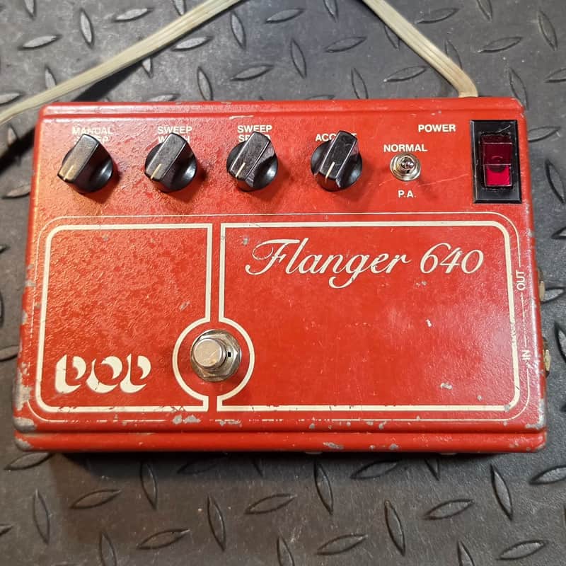 DOD Flanger 640 1970's Vintage Reticon SAD1024A Chip before 670 image 1