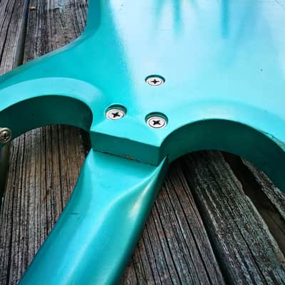 1965 Sivertone Model 1413L - DeArmond Kay - rare Seafoam Green - 1410 image 16