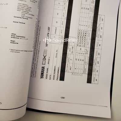 Yamaha DX9 - FM Synth 1983 - Data Tape Included - Manual Included - Tested image 18